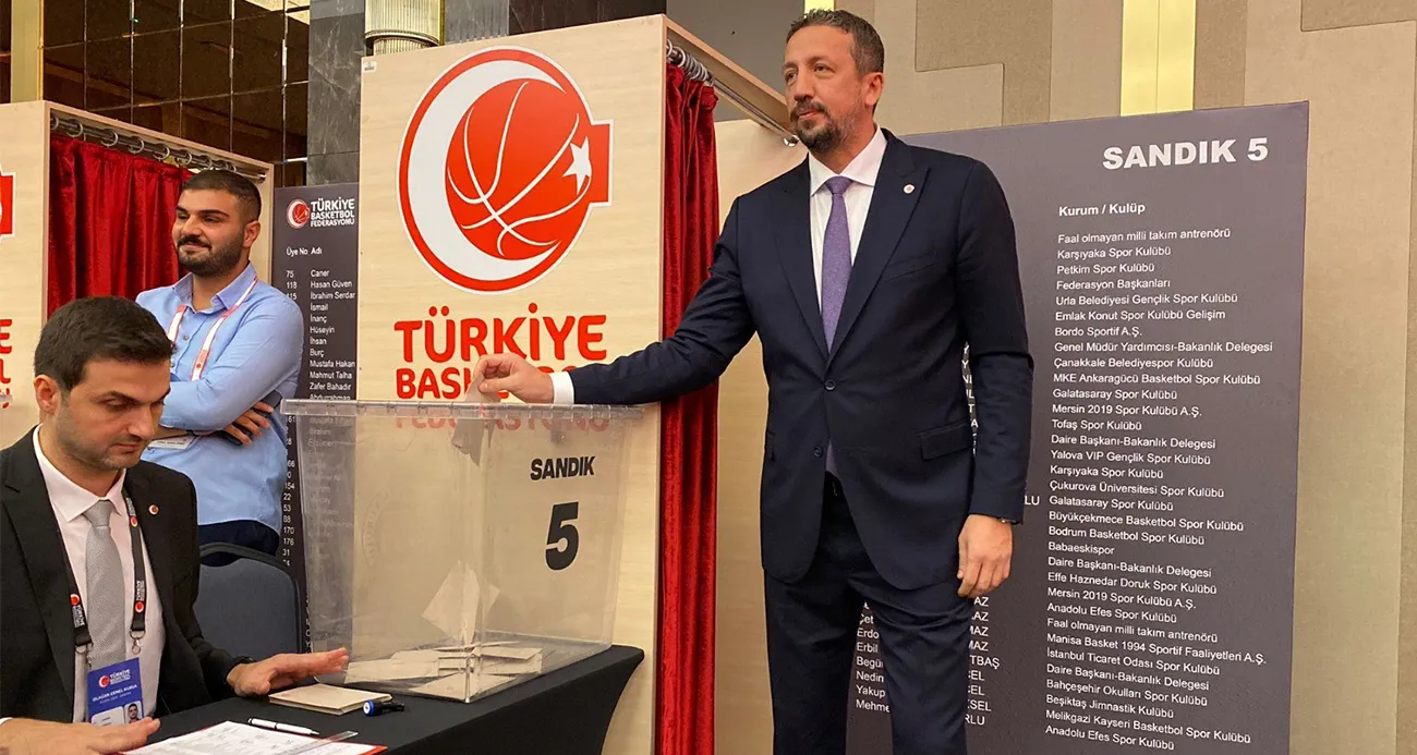 Hidayet Türkoğlu, Türkiye Basketbol Federasyonu'nun Yeni Başkanı