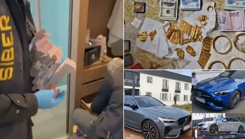 39 Şehirde Eş Zamanlı Operasyon: 568 Gözaltı ve Yüzlerce Milyonluk Varlık!