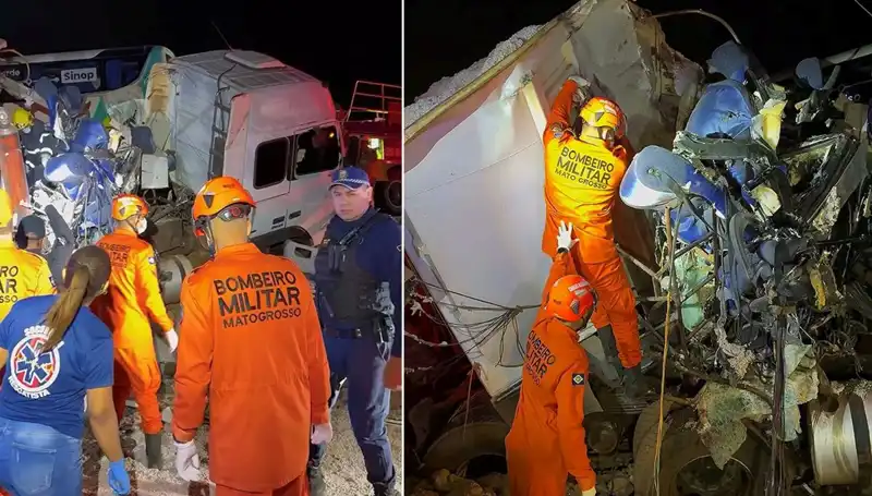 Brezilya'da Korkunç Otobüs Kazası: 11 Can Gitti, 45 Yaralı