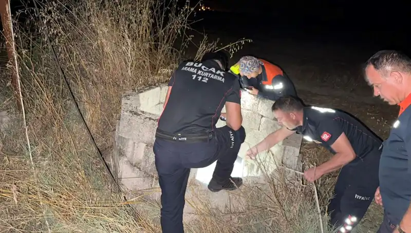 Burdur'da Kuyuya Düşen Kedi, İtfaiyenin Kahramanlığıyla Kurtarıldı!