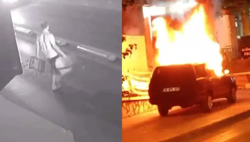 Eşinden Boşanmak İsteyen Adamın Şok Edici İntikamı: Araç Yangını!