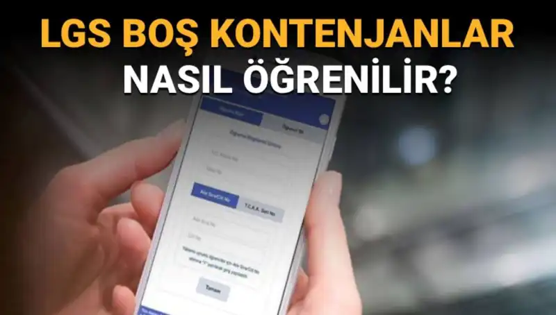 LGS Boş Kontenjanlar ve Taban Puanları Hakkında Bilmeniz Gerekenler