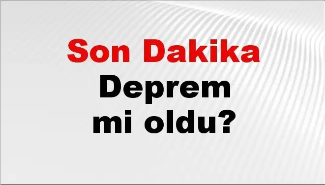 Muğla’da Son Dakika: Deprem Alarmı! Neler Oluyor?